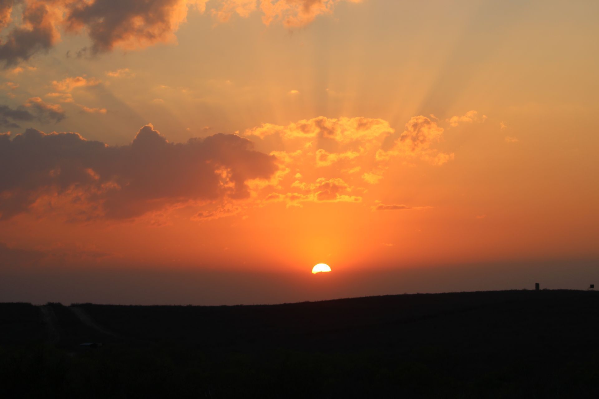 Ranch sunset